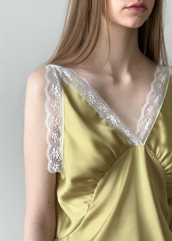 Another Avenue - Korean Women Fashion - #momslook - Muse Slip Sleeveless Top - 7