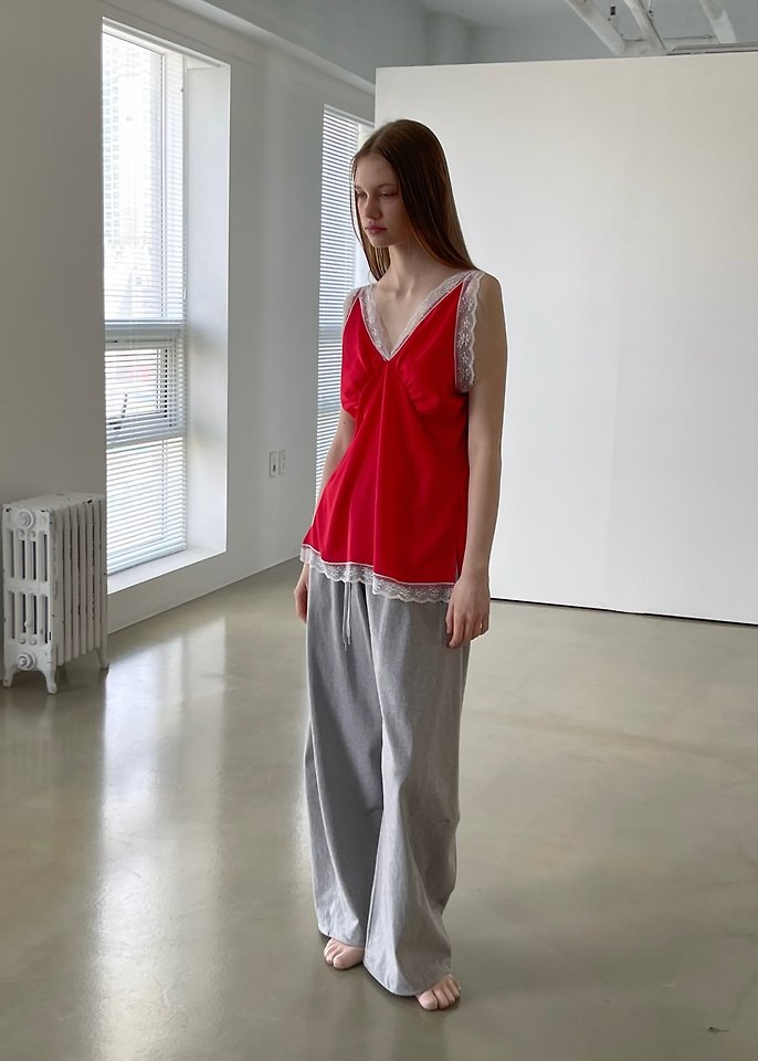 Another Avenue - Korean Women Fashion - #momslook - Muse Slip Sleeveless Top - 9