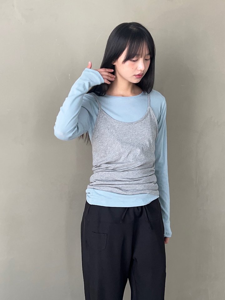 Another Avenue - Korean Women Fashion - #momslook - Earth Sleeveless Top - 9