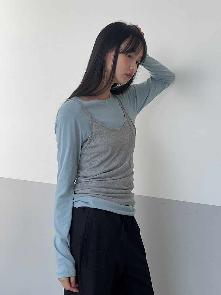 Another Avenue - Korean Women Fashion - #momslook - Pocket Tunnel Sleeveless Top - 11