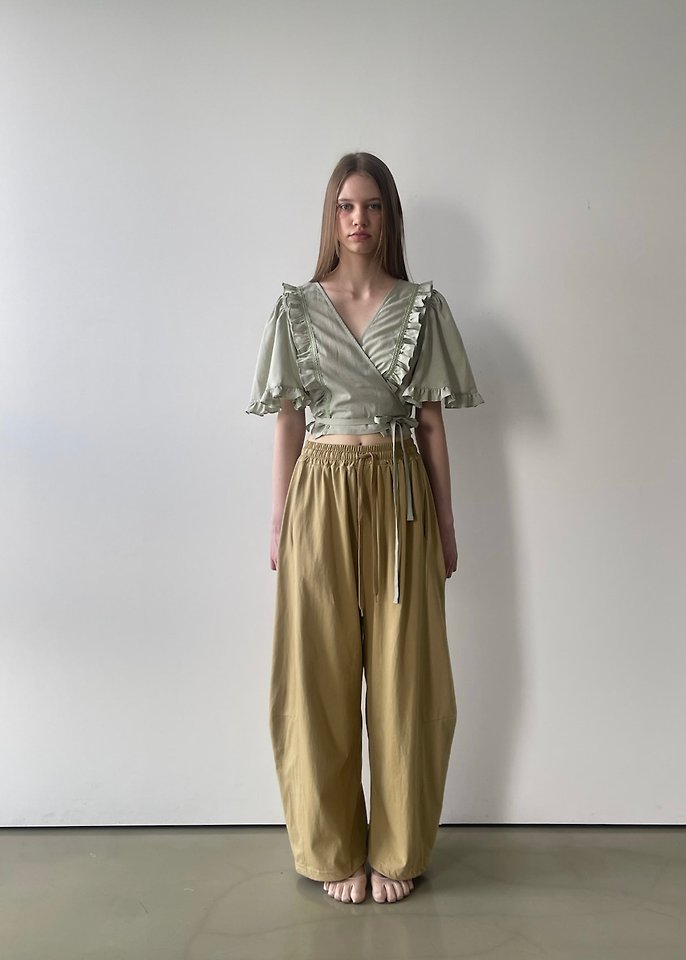 Another Avenue - Korean Women Fashion - #momslook - River Frill Blouse - 9
