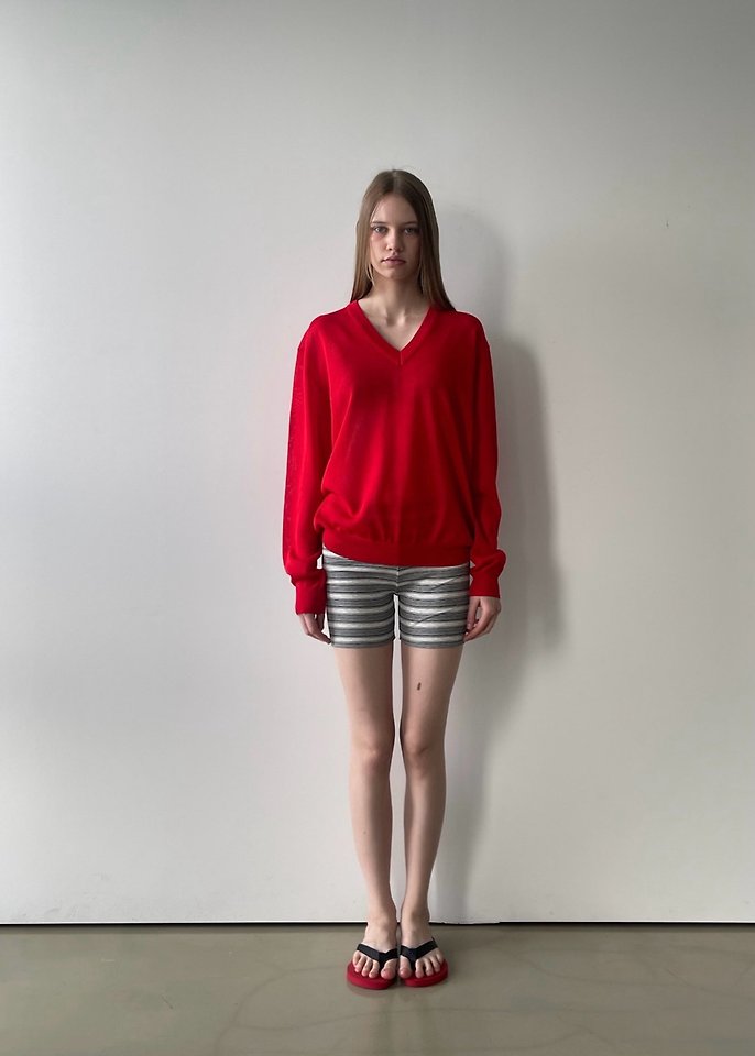 Another Avenue - Korean Women Fashion - #momslook - Multi Stripe Short Pants - 10