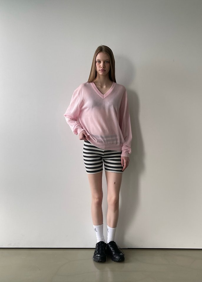 Another Avenue - Korean Women Fashion - #momslook - Multi Stripe Short Pants - 8