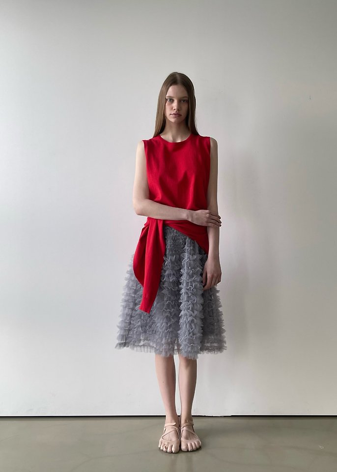 Another Avenue - Korean Women Fashion - #momslook - Half Cancan Skirt - 8
