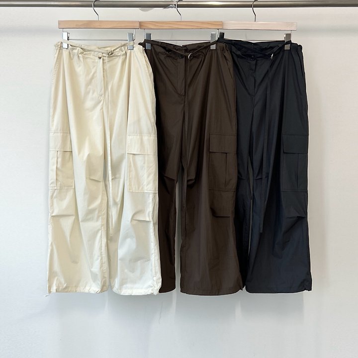 Another Avenue - Korean Women Fashion - #momslook - Washed Strap Pants
