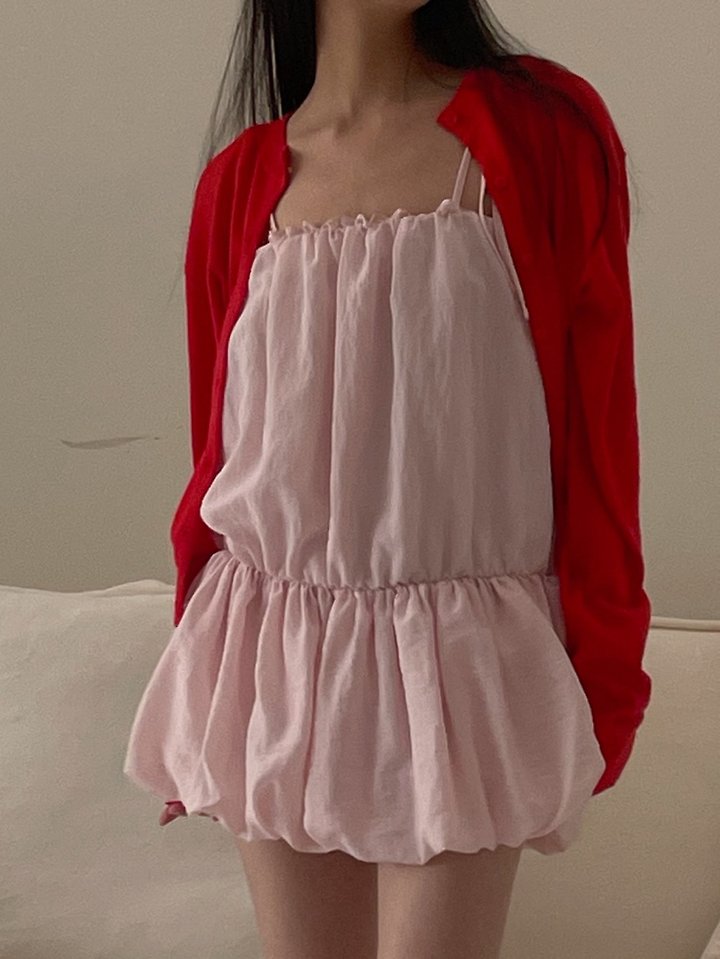 Another Avenue - Korean Women Fashion - #pursuepretty - Pumpkin Sleeveless One-piece - 5