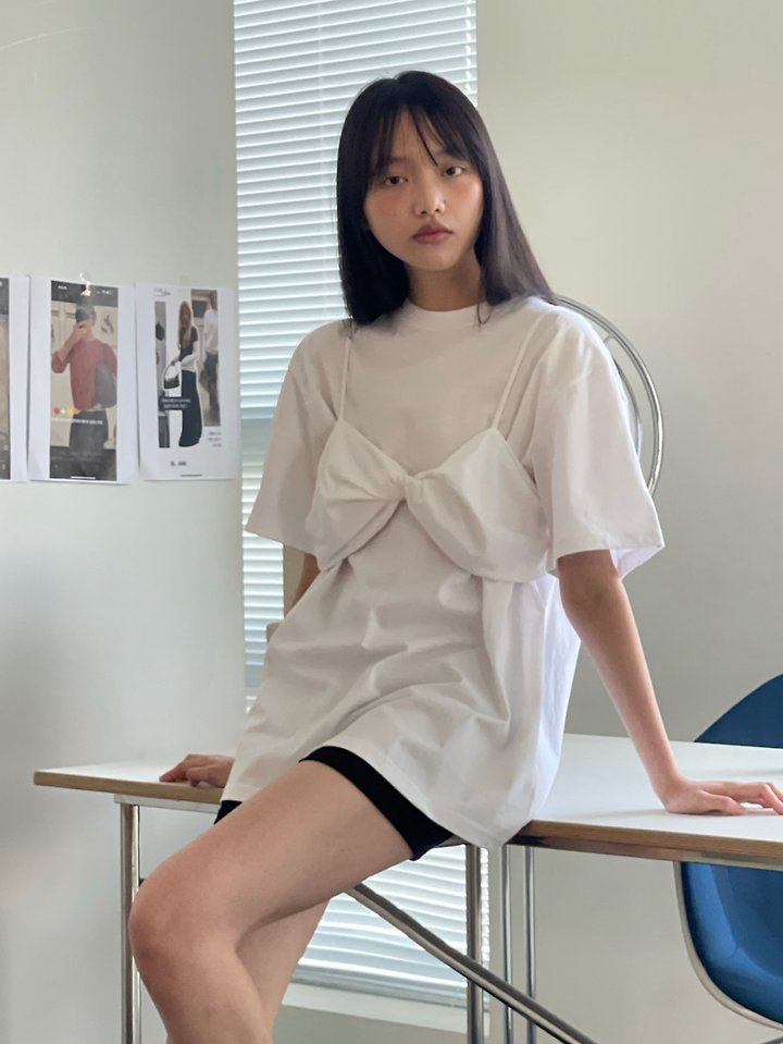 Another Avenue - Korean Women Fashion - #pursuepretty - Top Cross Tee - 4