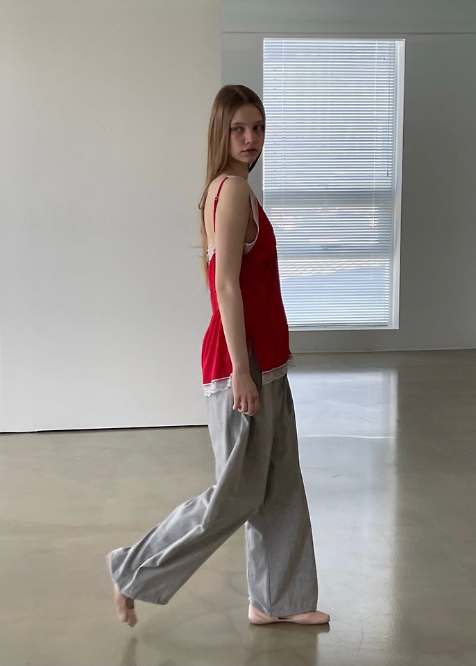 Another Avenue - Korean Women Fashion - #romanticstyle - Fresh Curve Pants - 11