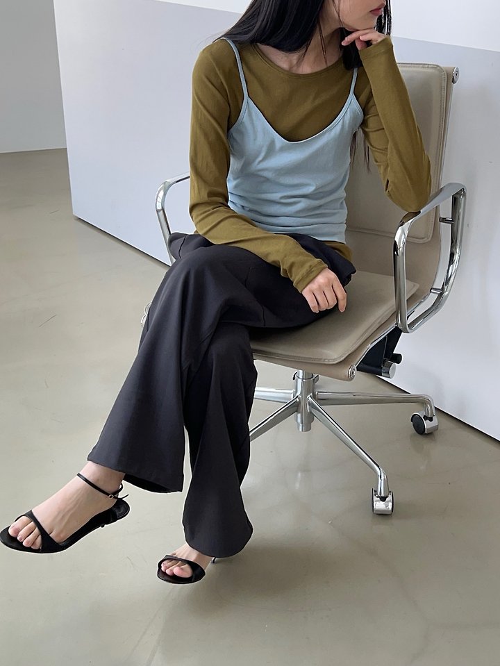 Another Avenue - Korean Women Fashion - #thelittlethings - Earth Sleeveless Top - 6