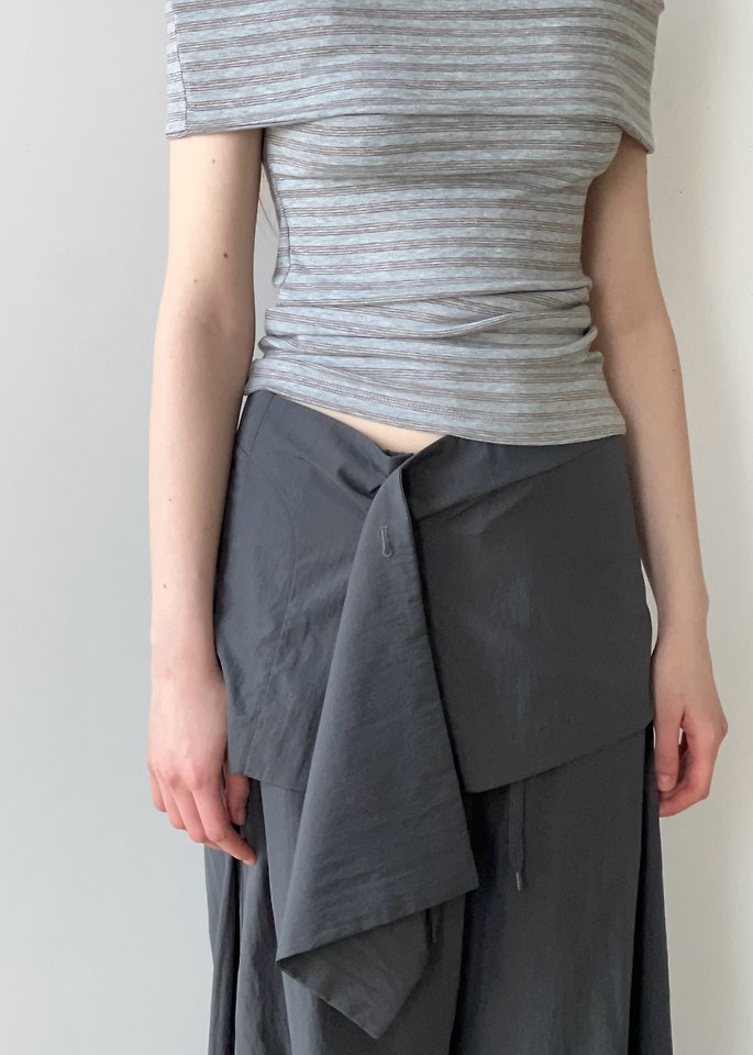 Another Avenue - Korean Women Fashion - #thelittlethings - Cozy Off-Shoulder Tee - 8