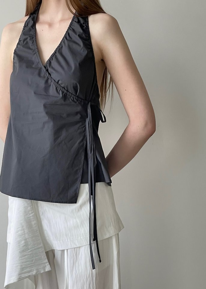 Another Avenue - Korean Women Fashion - #vintageinspired - Halter Blouse - 12