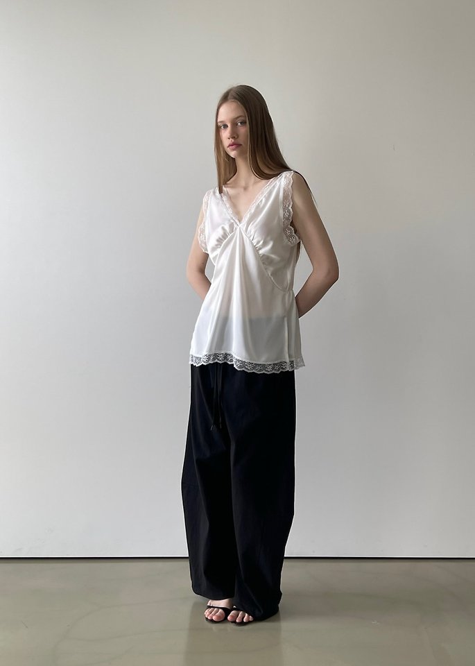 Another Avenue - Korean Women Fashion - #vintageinspired - Fresh Curve Pants - 7