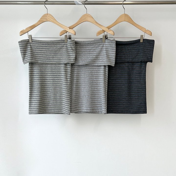 Another Avenue - Korean Women Fashion - #vintageinspired - Cozy Off-Shoulder Tee