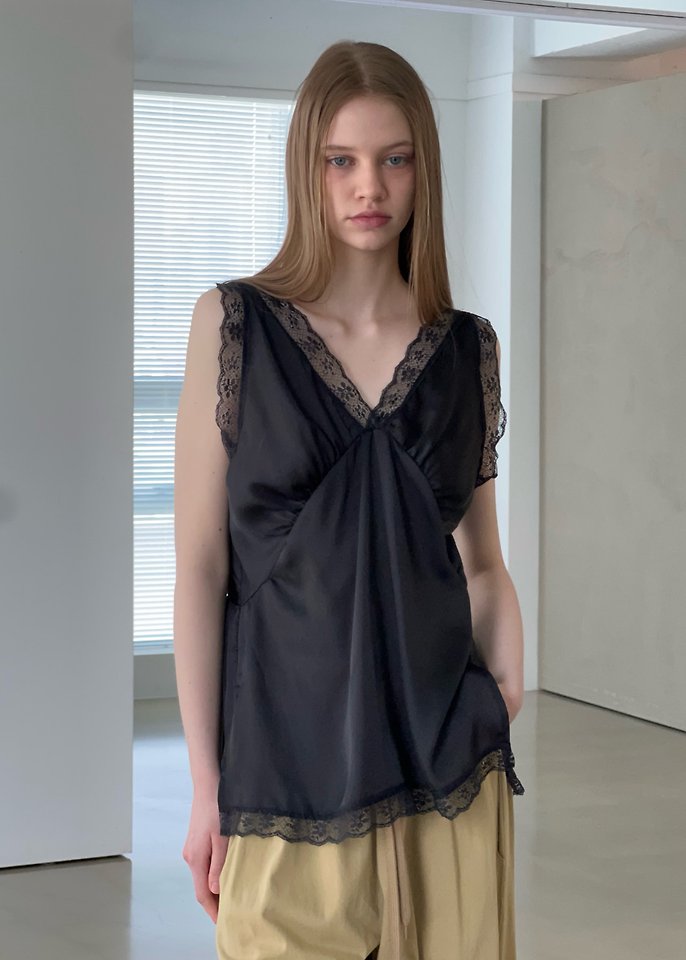 Another Avenue - Korean Women Fashion - #vintagekidsstyle - Muse Slip Sleeveless Top - 12