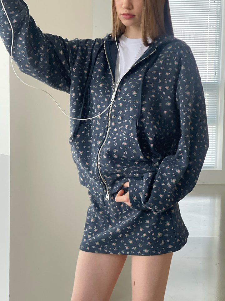 Another Avenue - Korean Women Fashion - #womensfashion - Cottage Hood Zip-Up - 10