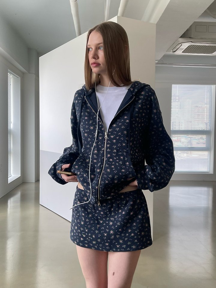 Another Avenue - Korean Women Fashion - #womensfashion - Cottage Hood Zip-Up - 12