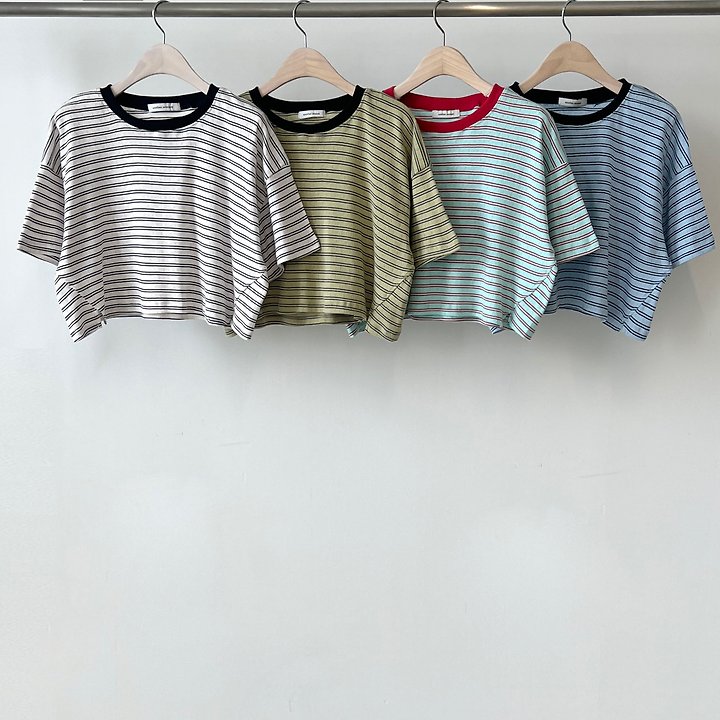 Another Avenue - Korean Women Fashion - #womensfashion - Punching Stripe Tee