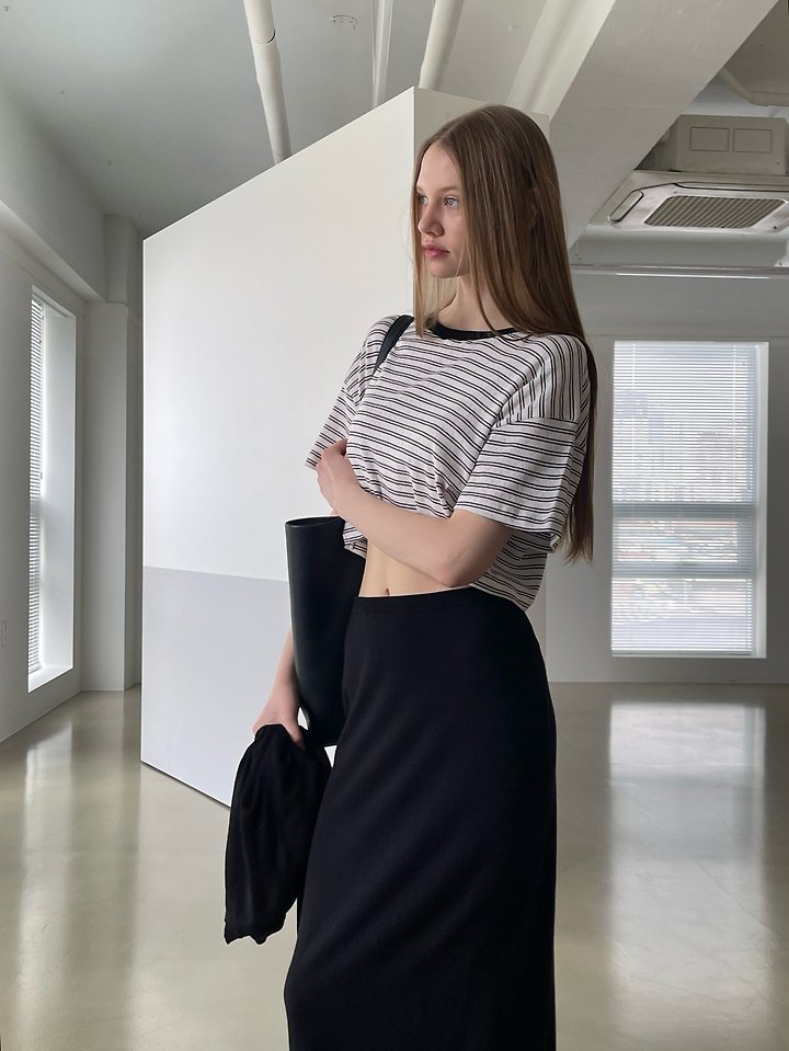 Another Avenue - Korean Women Fashion - #womensfashion - Punching Stripe Tee - 3