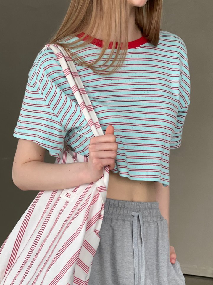 Another Avenue - Korean Women Fashion - #womensfashion - Punching Stripe Tee - 9