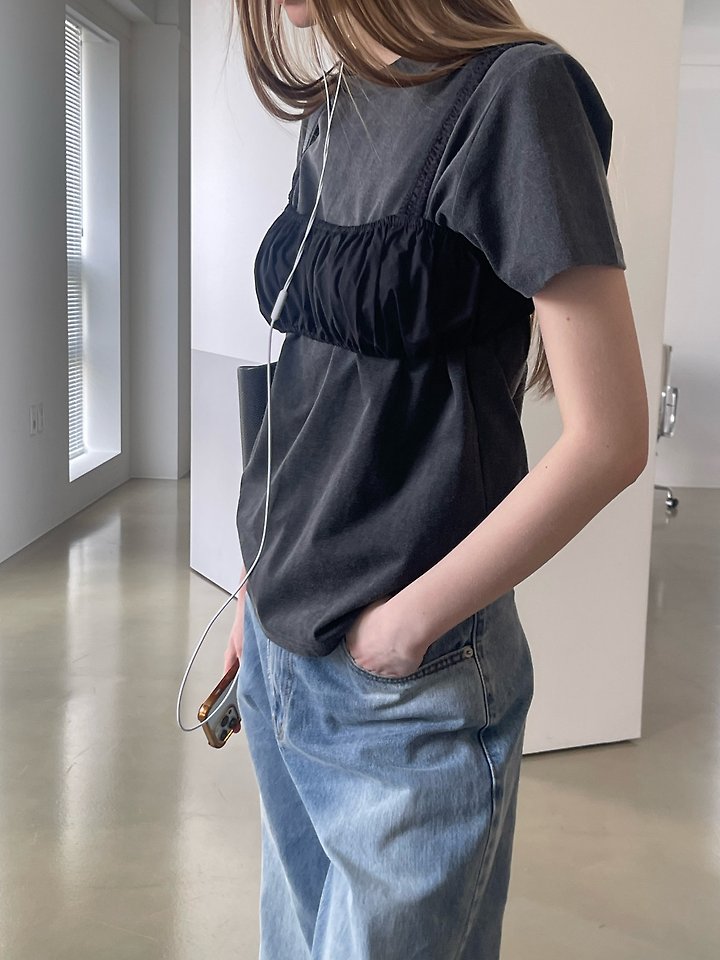 Another Avenue - Korean Women Fashion - #womensfashion - Wear Pigment Tee - 11