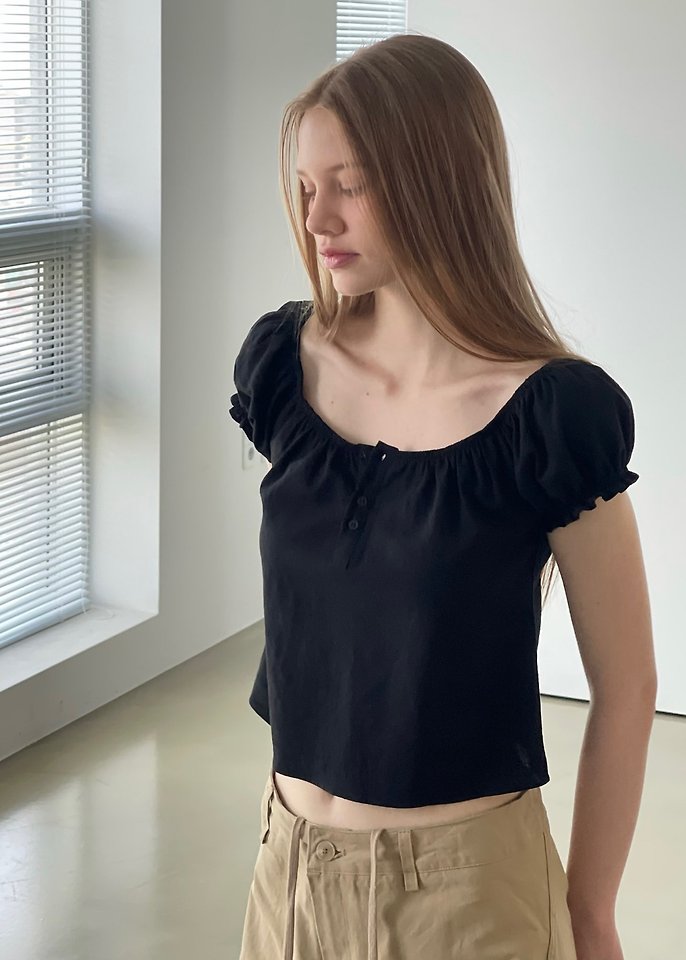 Another Avenue - Korean Women Fashion - #womensfashion - Linen Petit Blouse - 12