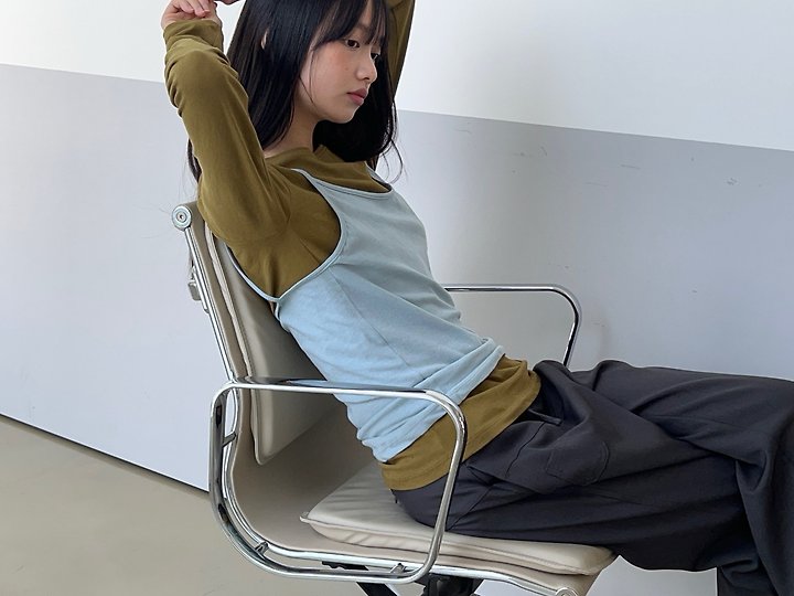 Another Avenue - Korean Women Fashion - #womensfashion - Pocket Tunnel Sleeveless Top - 6