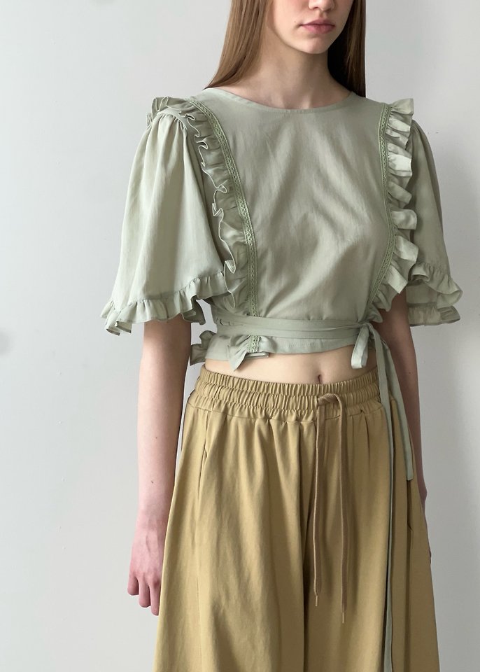 Another Avenue - Korean Women Fashion - #womensfashion - River Frill Blouse - 10