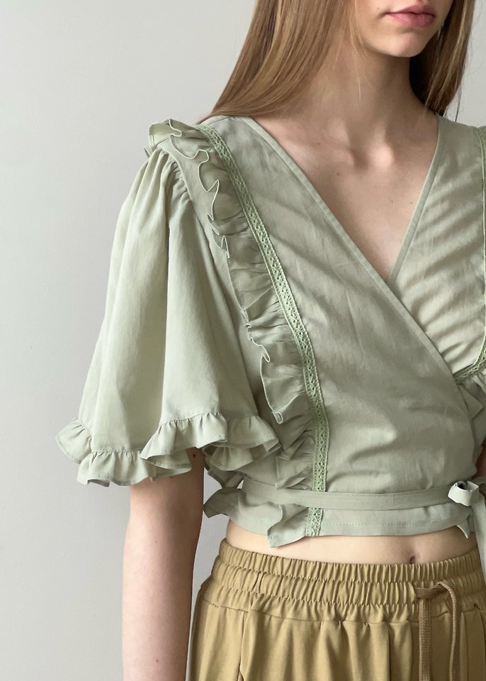 Another Avenue - Korean Women Fashion - #womensfashion - River Frill Blouse - 8