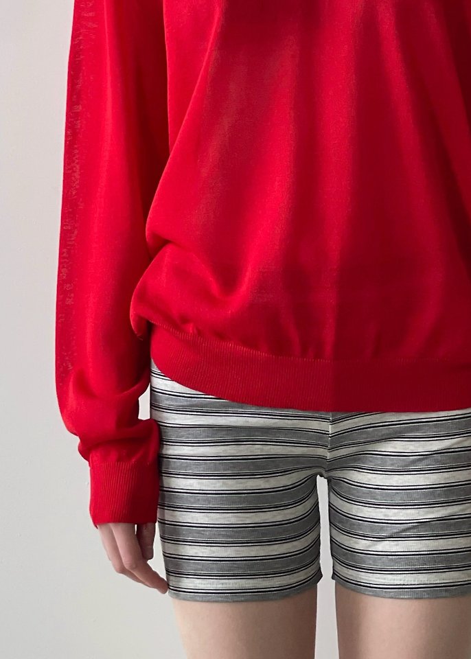 Another Avenue - Korean Women Fashion - #womensfashion - Multi Stripe Short Pants - 9