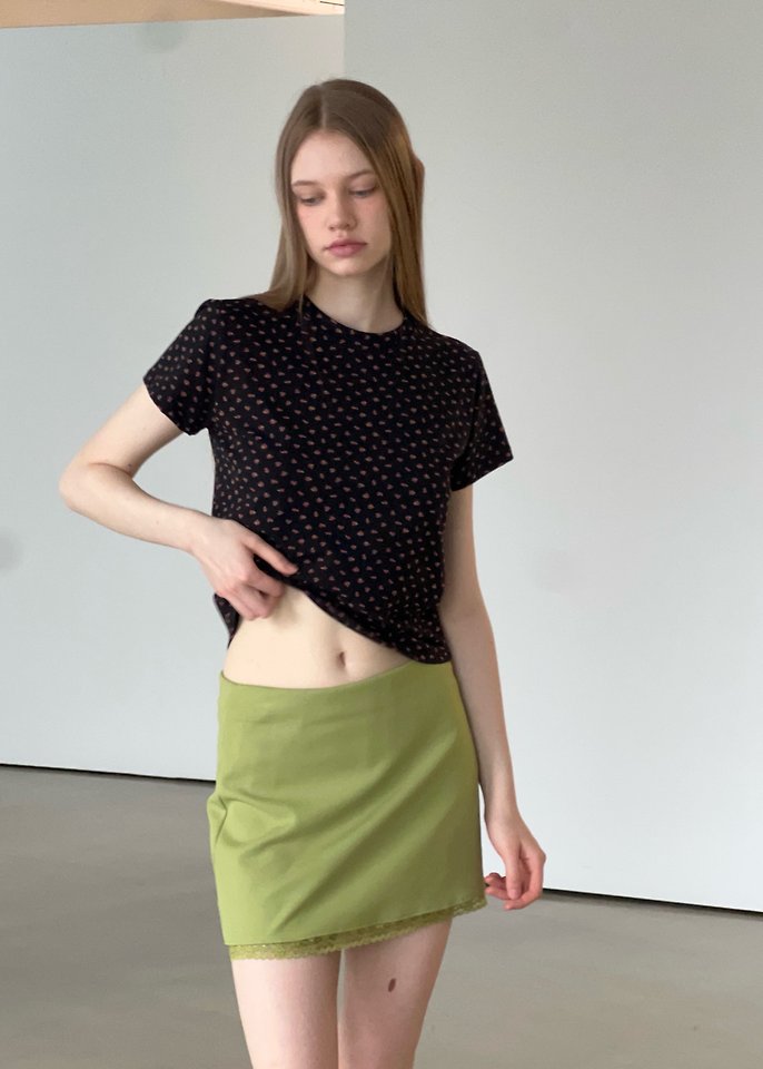 Another Avenue - Korean Women Fashion - #womensfashion - Mini Flower Tee - 10