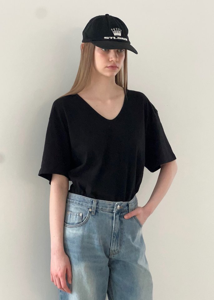 Another Avenue - Korean Women Fashion - #womensfashion - Recycled U-Neck Tee - 12