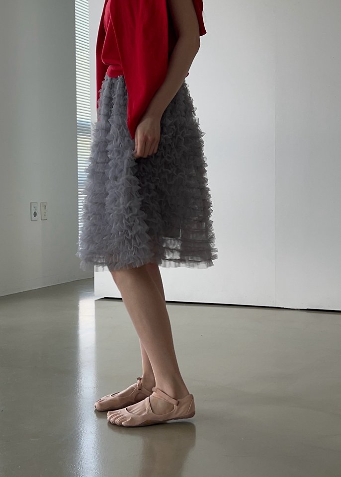 Another Avenue - Korean Women Fashion - #womensfashion - Half Cancan Skirt - 11