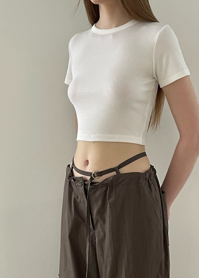 Another Avenue - Korean Women Fashion - #womensfashion - Washed Strap Pants - 6