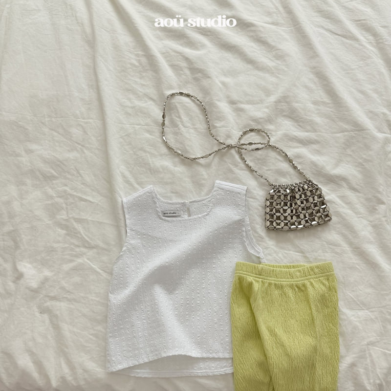 Aou Studio - Korean Baby Fashion - #babyboutique - Jui Sleeveless Blouse - 11