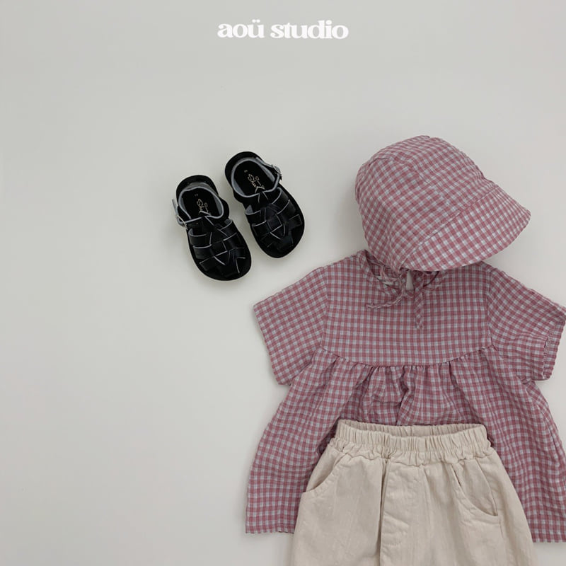 Aou Studio - Korean Baby Fashion - #babyclothing - Amo Shirring Blouse - 12