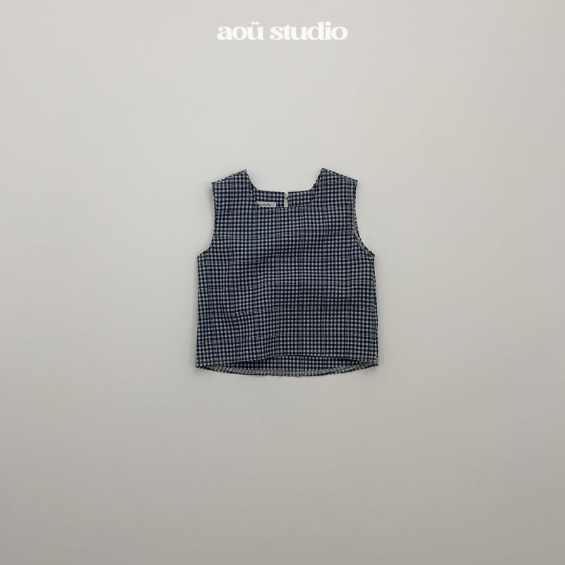 Aou Studio - Korean Baby Fashion - #babylifestyle - Jui Sleeveless Blouse - 2