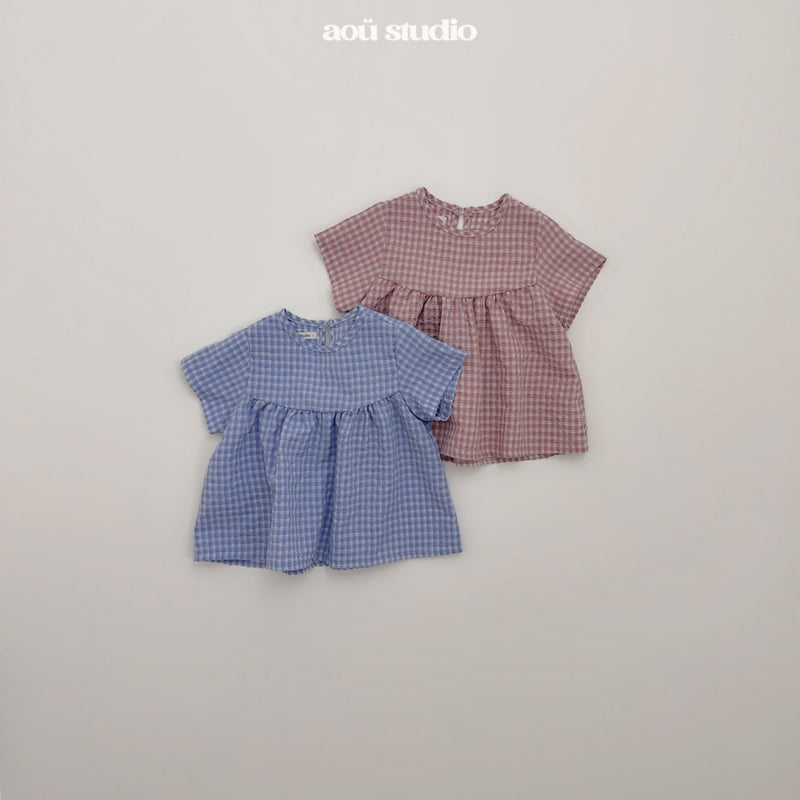 Aou Studio - Korean Baby Fashion - #babylifestyle - Amo Shirring Blouse