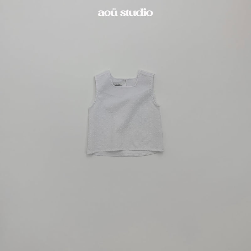 Aou Studio - Korean Baby Fashion - #babyoninstagram - Jui Sleeveless Blouse - 3