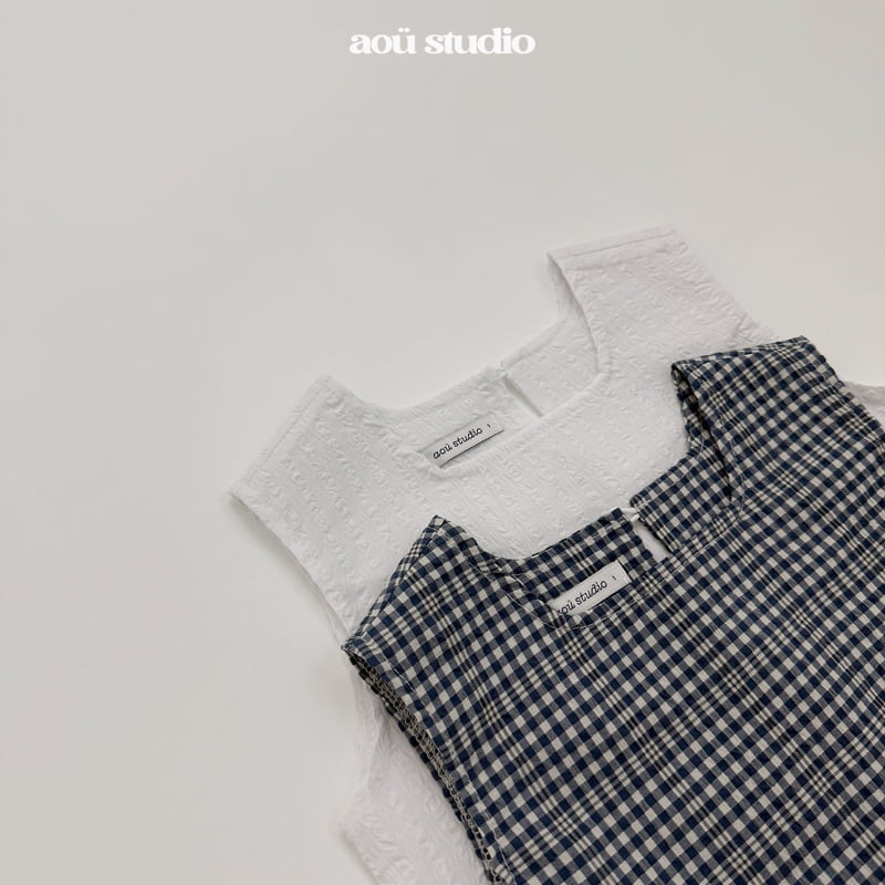 Aou Studio - Korean Baby Fashion - #babyoninstagram - Jui Sleeveless Blouse - 4