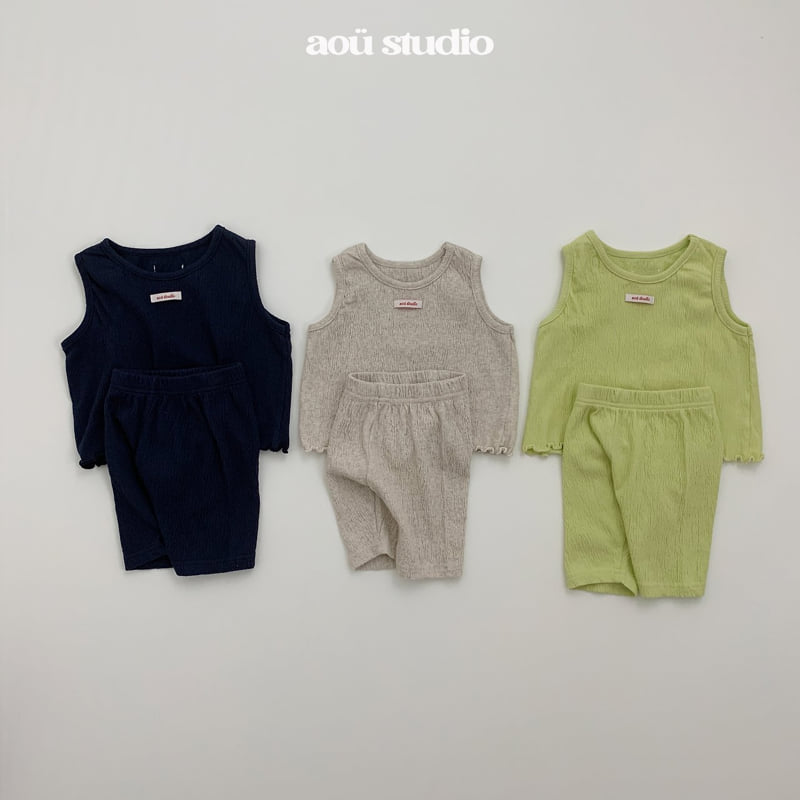 Aou Studio - Korean Baby Fashion - #babyootd - Way Set