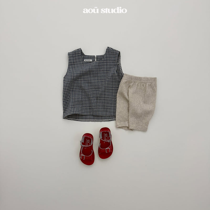 Aou Studio - Korean Baby Fashion - #babyoutfit - Jui Sleeveless Blouse - 6