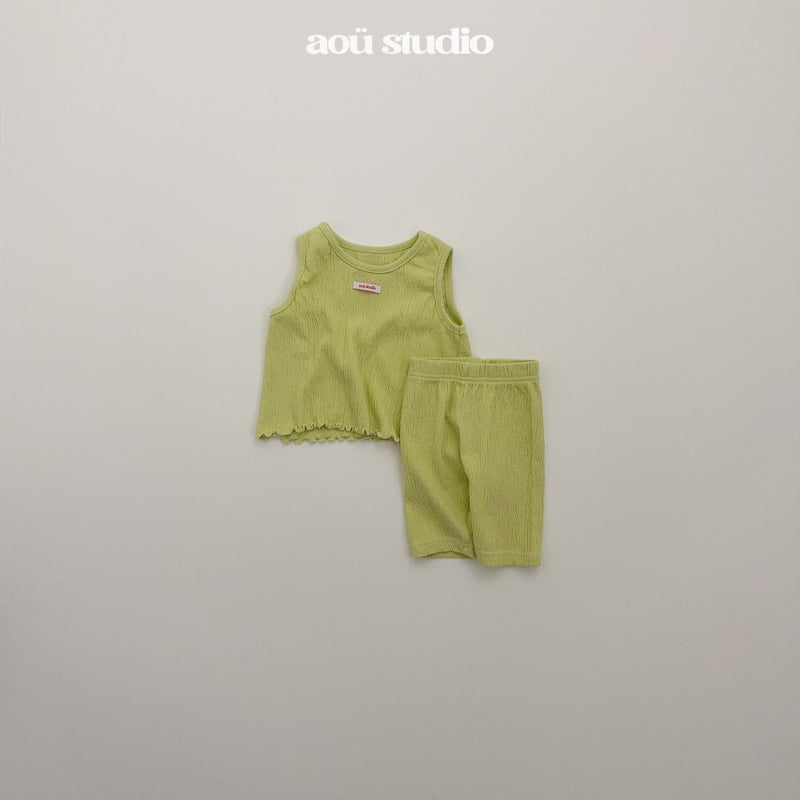 Aou Studio - Korean Baby Fashion - #babyoutfit - Way Set - 2