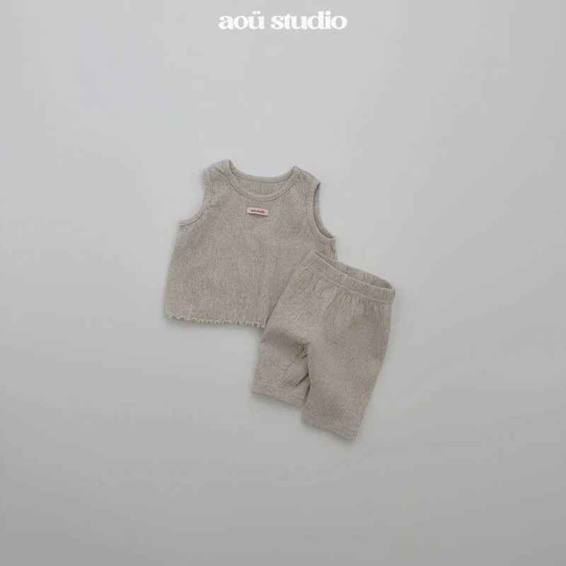 Aou Studio - Korean Baby Fashion - #babyoutfit - Way Set - 3