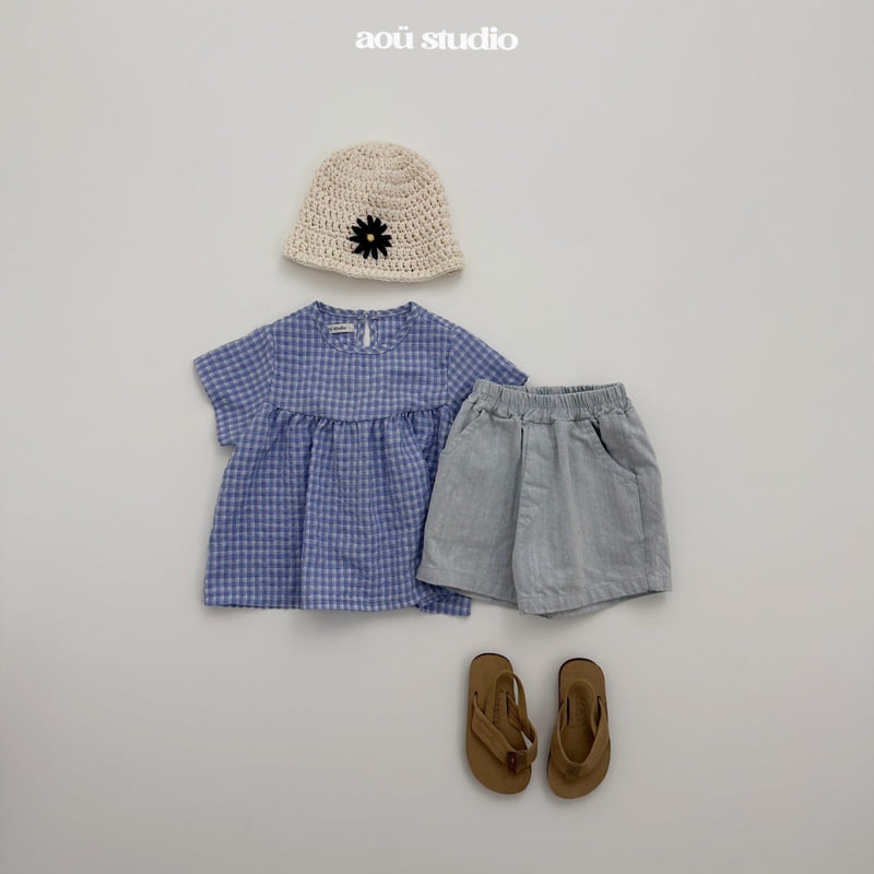 Aou Studio - Korean Baby Fashion - #babywear - Amo Shirring Blouse - 6