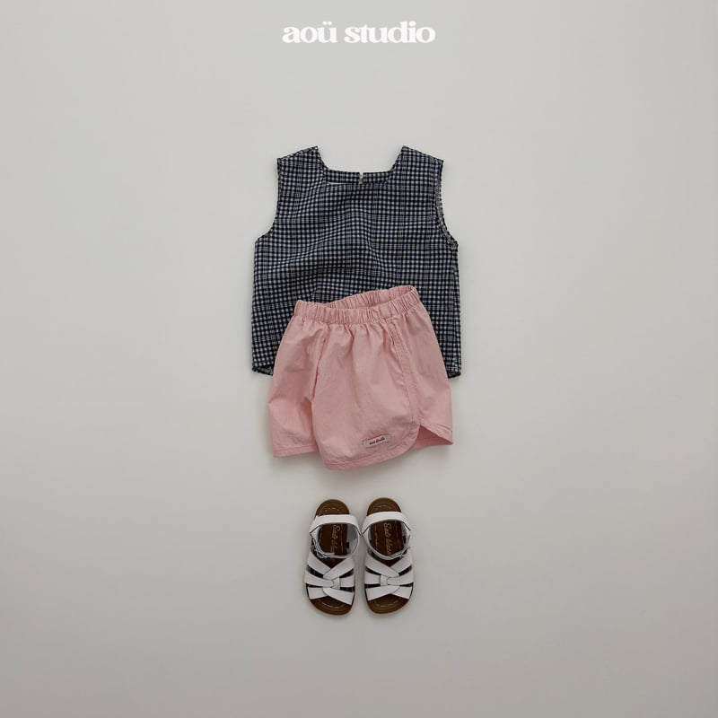 Aou Studio - Korean Baby Fashion - #onlinebabyboutique - Jui Sleeveless Blouse - 8