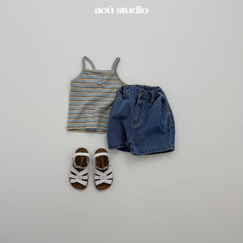 Aou Studio - Korean Baby Fashion - #smilingbaby - Koyu Stripe Set - 12