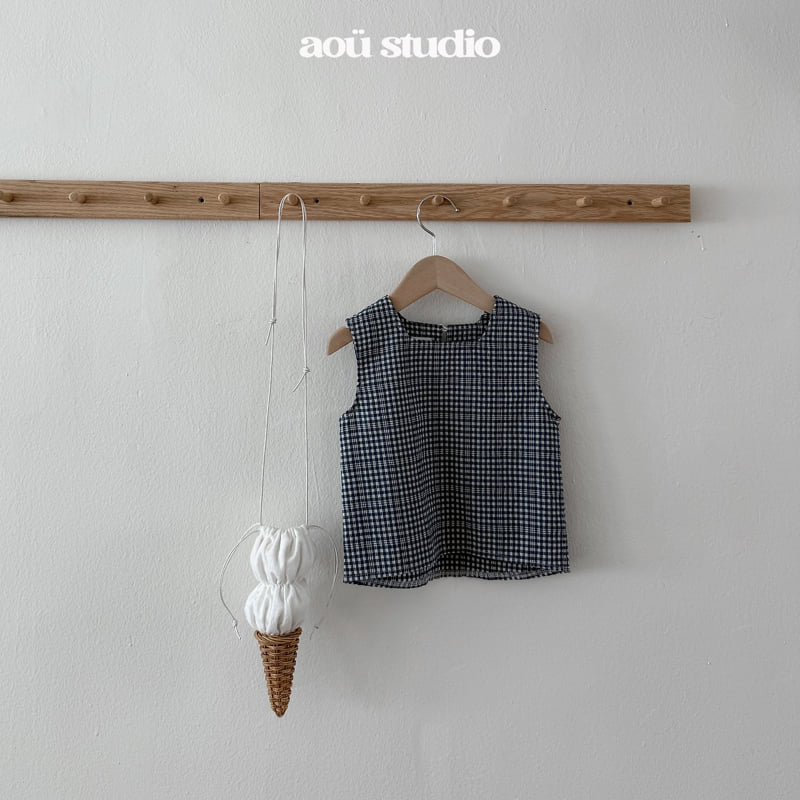 Aou Studio - Korean Baby Fashion - #smilingbaby - Jui Sleeveless Blouse - 10