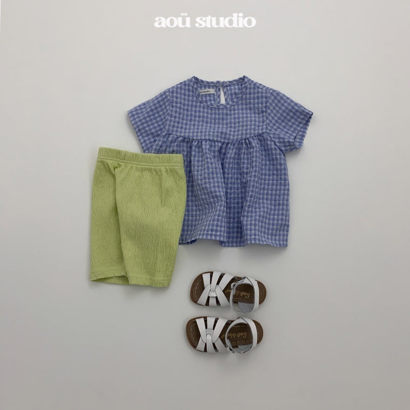 Aou Studio - Korean Baby Fashion - #smilingbaby - Amo Shirring Blouse - 9