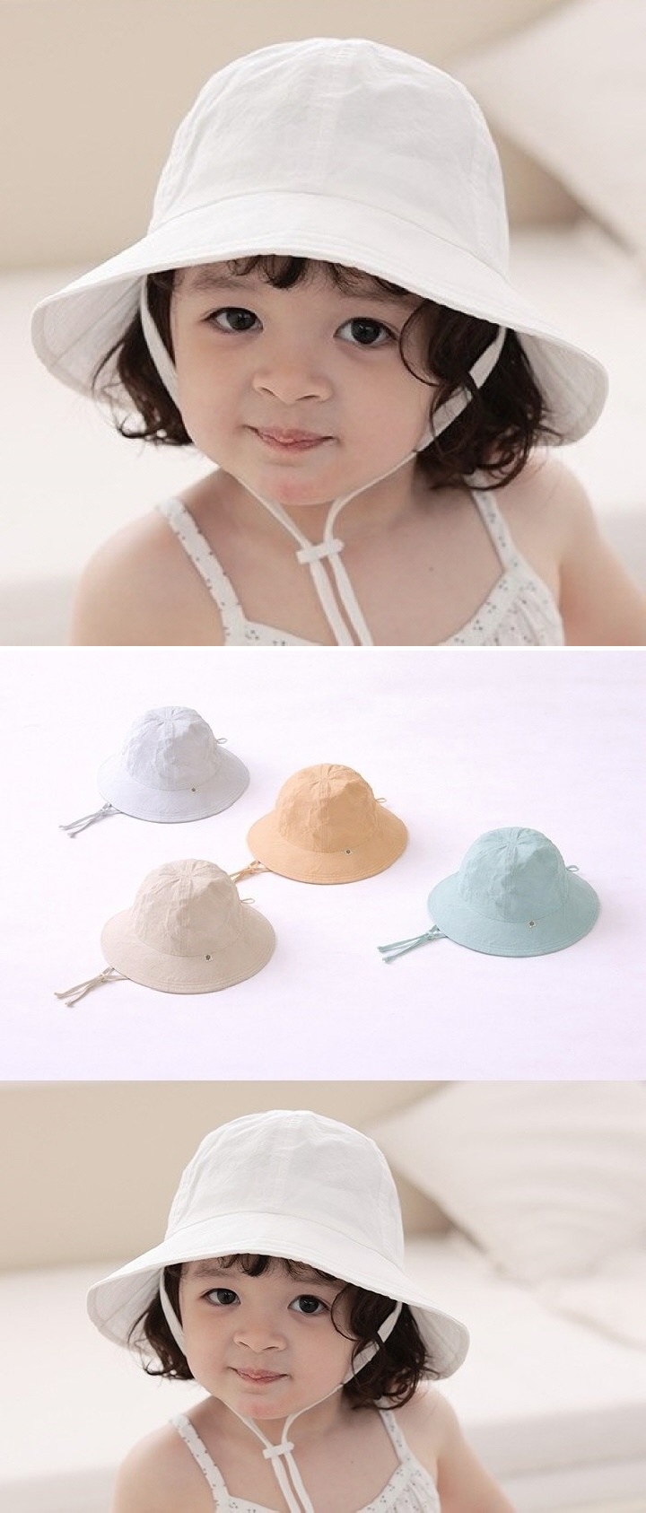 Apple Cat - Korean Children Fashion - #fashionkids - Bio Sun Hat