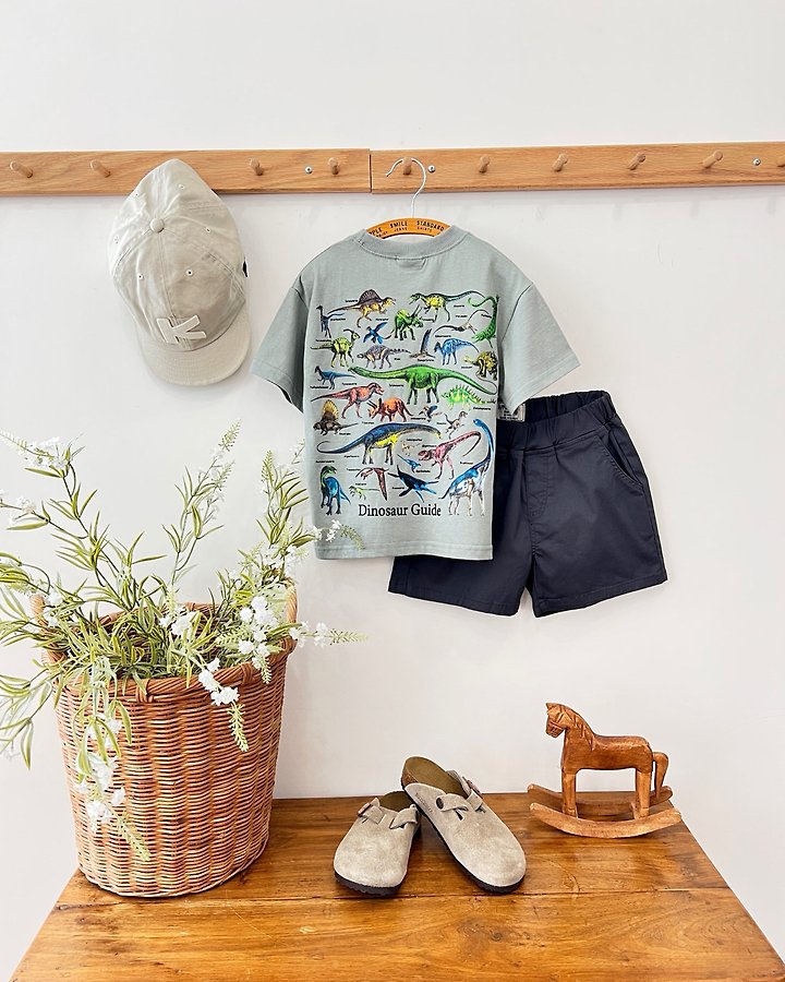 Apple Smile - Korean Children Fashion - #Kfashion4kids - Dinosaur Tee - 10